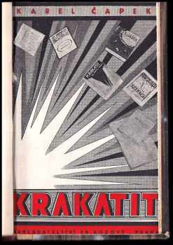 Karel Čapek: Krakatit - román