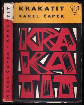 Karel Čapek: Krakatit : román