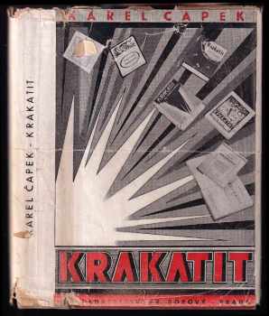 Karel Čapek: Krakatit - román - ÚPRAVA JOSEF ČAPEK