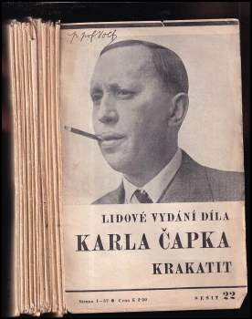 Krakatit - sešitové vydání (12 sešitů)