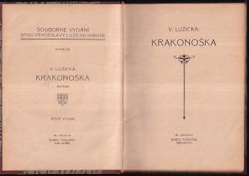 Věnceslava Lužická: Krakonoška