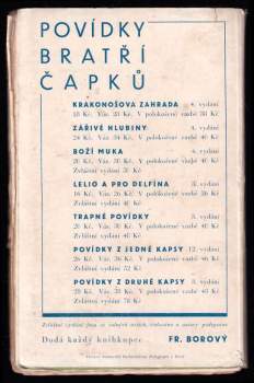 Karel Čapek: Krakonošova zahrada