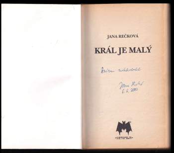 Jana Rečková: Král je malý