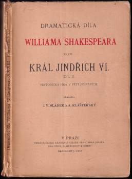 William Shakespeare: Král Jindřich VI