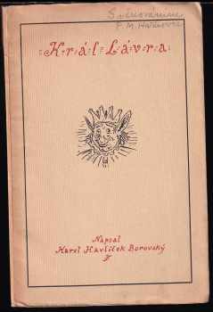 Král Lávra - Karel Havlíček Borovský (1921, Umělecká beseda) - ID: 638511