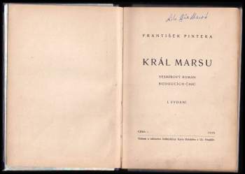 František Pintera: Král Marsu