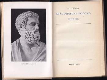Sofoklés: Král Oidipus ; Antigone ; Slidiči