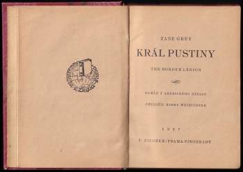 Zane Grey: Král pustiny