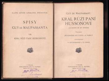 Guy de Maupassant: Král růží paní Hussonové