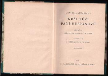 Guy de Maupassant: Král růží paní Hussonové