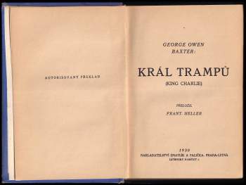 George Owen Baxter: Král trampů