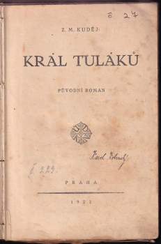 Zdeněk Matěj Kuděj: Král tuláků