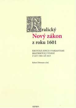 Kralický Nový zákon z roku 1601