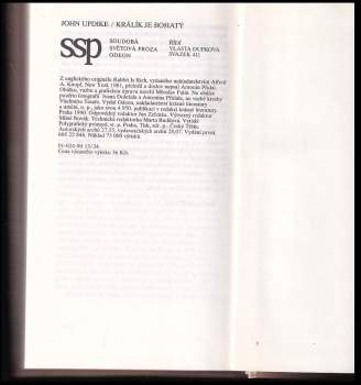 John Updike: Králík je bohatý