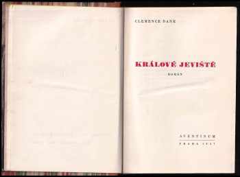 Clemence Dane: Králové jeviště