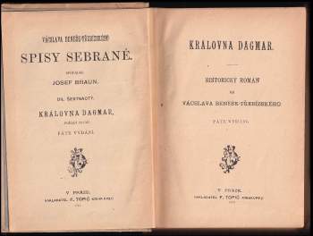 Václav Beneš-Třebízský: Královna Dagmar