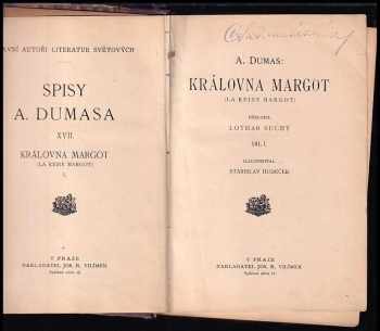 Alexandre Dumas: Královna Margot