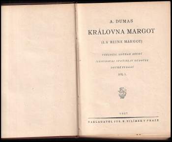 Alexandre Dumas: Královna Margot