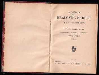 Alexandre Dumas: Královna Margot