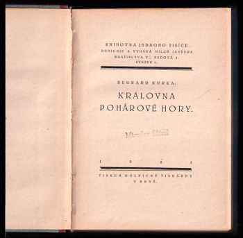 Bernard Kurka: Královna pohárové hory