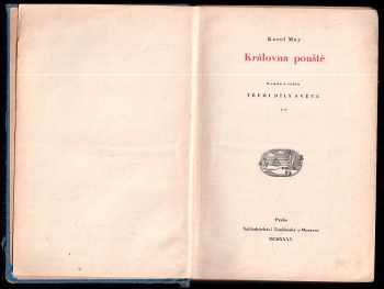 Karl May: Královna pouště (Třemi díly světa) II. díl