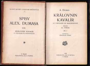 Alexandre Dumas: Královnin kavalír