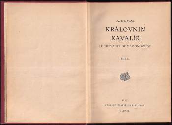 Alexandre Dumas: Královnin kavalír