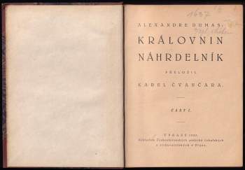 Alexandre Dumas: Královnin náhrdelník