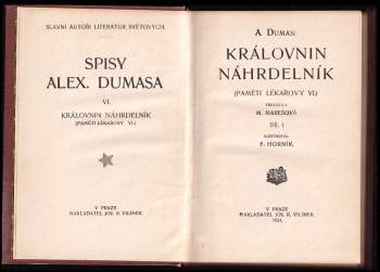 Alexandre Dumas: Královnin náhrdelník III. svazek