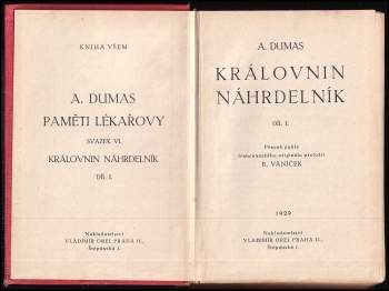 Alexandre Dumas: Královnin náhrdelník I. svazek