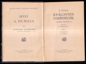 Alexandre Dumas: Královnin náhrdelník