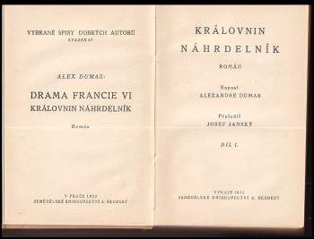 Alexandre Dumas: Královnin náhrdelník
