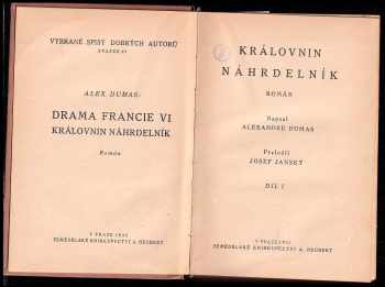 Alexandre Dumas: Královnin náhrdelník : román