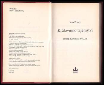 Jean Plaidy: Královnino tajemství