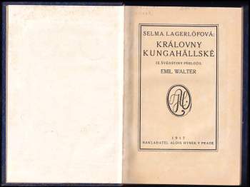Selma Lagerlöf: Královny Kungahällské