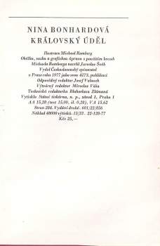 Nina Bonhardová: Královský úděl