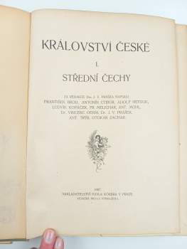 Antonín Trýb: Království české I - III ve dvou svazcích - Střední Čechy + Jihovýchodní Čechy + Jižní Čechy
