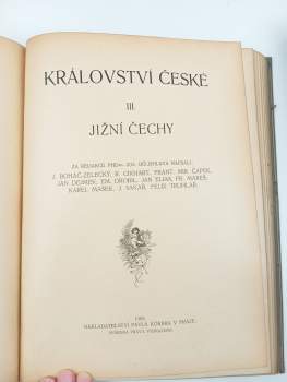Antonín Trýb: Království české I - III ve dvou svazcích - Střední Čechy + Jihovýchodní Čechy + Jižní Čechy
