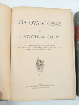 Antonín Trýb: Království české I - III ve dvou svazcích - Střední Čechy + Jihovýchodní Čechy + Jižní Čechy
