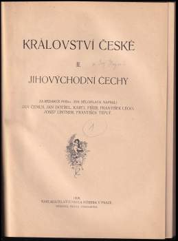 František Teplý: Království české