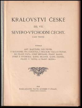 Karel Sellner: Království české