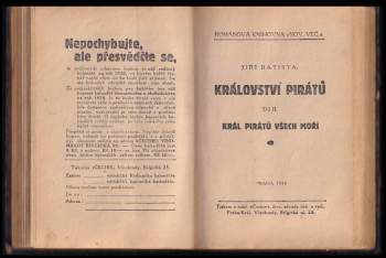 Jiří Batista: Království pirátů, Díl I. a II., Boj s Gasparrim + Král pirátů všech moří