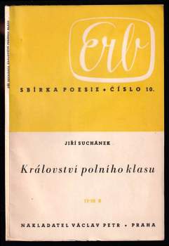 Království polního klasu : básně