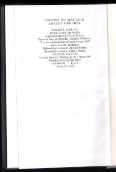 Daphne Du Maurier: Králův generál