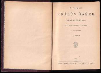 Alexandre Dumas: Králův šašek