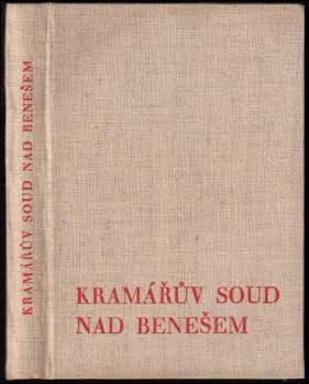 Kramářův soud nad Benešem