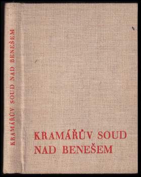 Kramářův soud nad Benešem