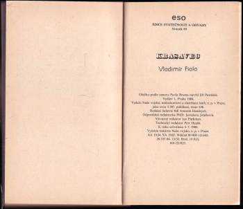Vladimír Fiala: Krasavec