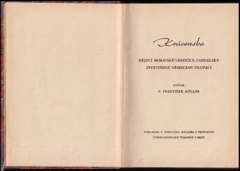 František Müller: Krásensko