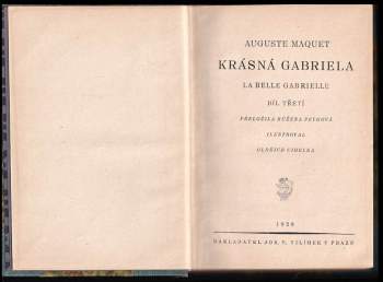 Auguste Maquet: Krásná Gabriela